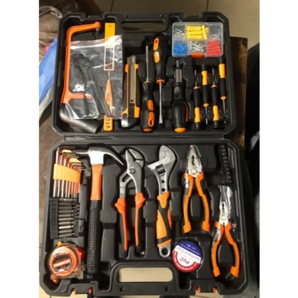 182-Piece Home Repair Tool Set,Basic Tool Kit for Men Women Homeowner Starter